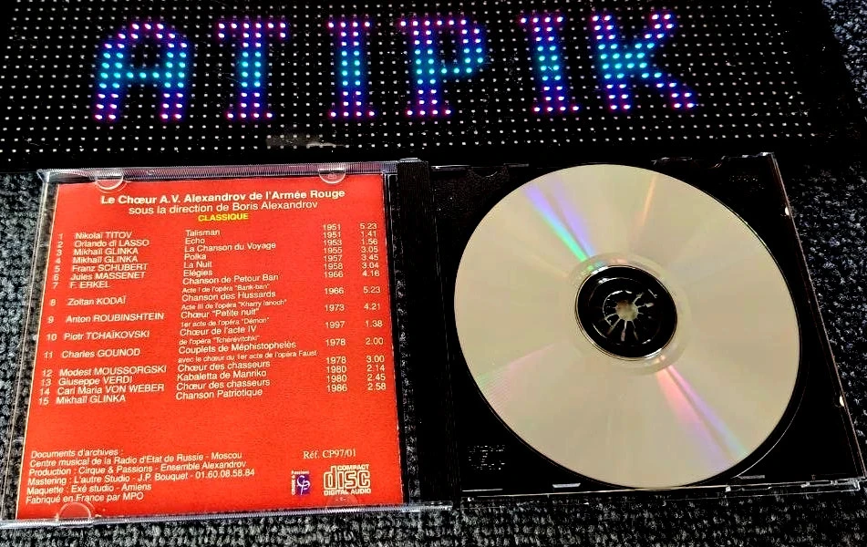🎾 Cd Armée Rouge - Klassiek Alexandrov Koor Historische Archieven🏳 – photo 4